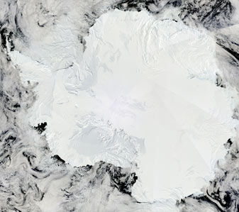 NASA MODIS Image of the Day: January 14, 2009 – Antarctica