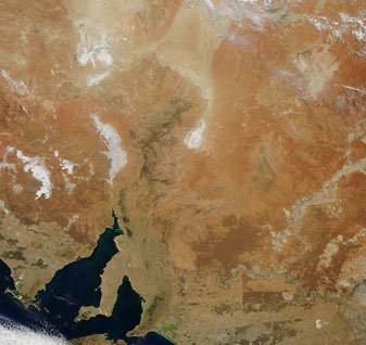 NASA MODIS Image of the Day: January 19, 2009 – South Australia