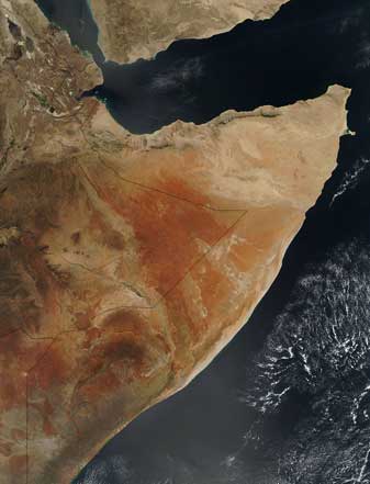 NASA MODIS Image of the Day: February 11, 2011 – The Horn of Africa