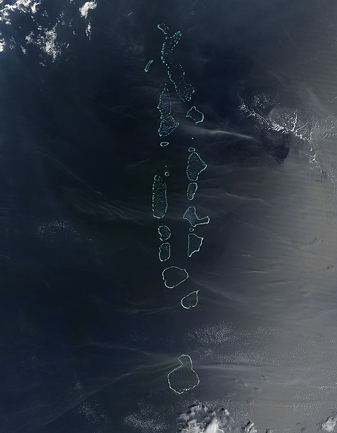NASA MODIS Image of the Day: February 15, 2009 – The Maldives