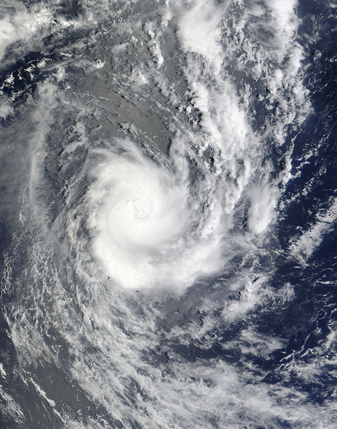 NASA MODIS Image of the Day: February 15, 2010 – Tropical Cyclone Pat