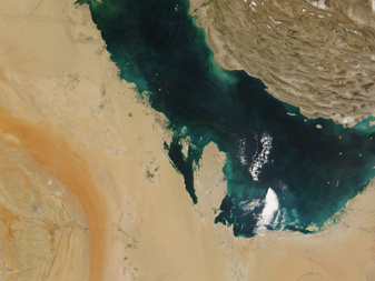 NASA MODIS Image of the Day: February 17, 2008 – The Persian Gulf
