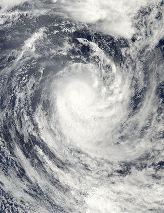 NASA MODIS Image of the Day: February 18, 2010 – Tropical Cyclone Rene