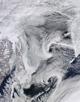 NASA MODIS Image of the Day: February 21, 2010 – Sea of Okhotsk