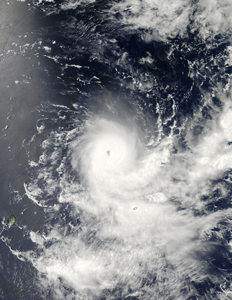 NASA MODIS Image of the Day: February 24, 2010 – Tropical Cyclone Gelane