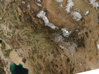 NASA MODIS Image of the Day: March 1, 2008 – The United States Southwest