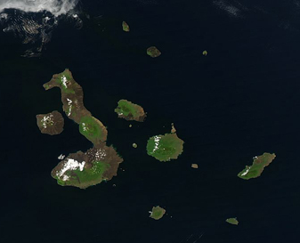 NASA MODIS Image of the Day: March 7, 2009 – The Galapagos Islands