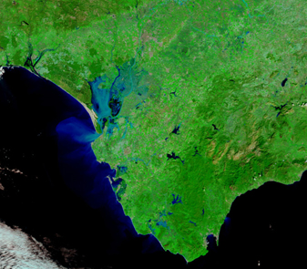 NASA MODIS Image of the Day: March 15, 2010 – Flooding in Southern Spain