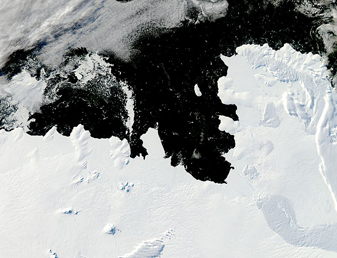 NASA MODIS Image of the Day: March 20, 2010 – Walgreen Coast, Antarctica
