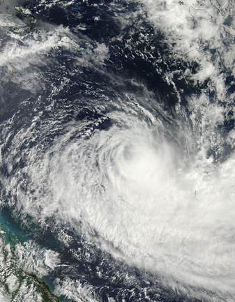 NASA MODIS Image of the Day: March 28, 2010 – Tropical Cyclone Ului