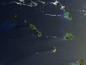 NASA MODIS Image of the Day: April 9, 2010 – Leeward Islands