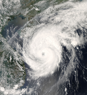 NASA MODIS Image of the Day: April 21, 2008 – Typhoon Neoguri