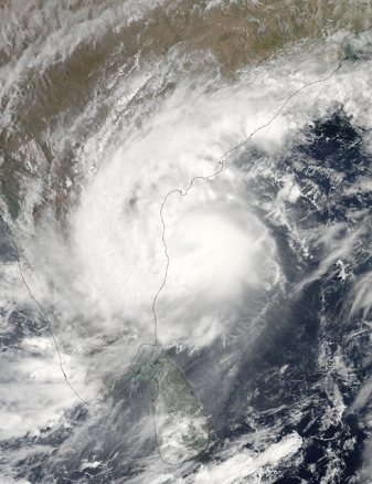 NASA MODIS Image of the Day: May 24, 2010 – Tropical Cyclone Laila