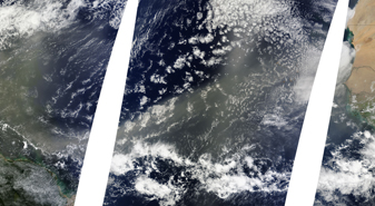 NASA MODIS Image of the Day: June 11, 2010 – Saharan Dust Crosses the Atlantic