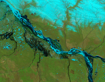 NASA MODIS Image of the Day: June 16, 2008 – Spring Floods in Siberia