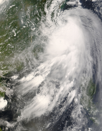 NASA MODIS Image of the Day: July 20, 2008 – Typhoon Kalmaegi