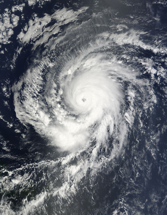 NASA MODIS Image of the Day: September 11, 2009 – Hurricane Fred in the Atlantic Ocean