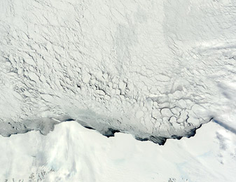 NASA MODIS Image of the Day: October 24, 2010 – Princesses Astrid and Ragnhild Coasts, Antarctica