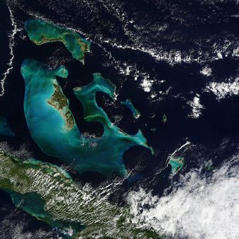 NASA MODIS Image of the Day: November 20, 2010 – The Bahamas