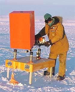 worker  and equipment