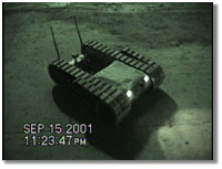 Photo of one of the search and rescue robots