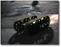 Photo of one of the search and rescue robots