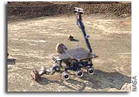 NASA Testing K9 Rover in New “Marscape” for Future Missions