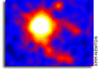 Cannonball Pulsar Imaged Flying Through Space at Mach 20
