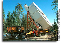 World’s Single Largest Telescope Mirror Moves To The LBT