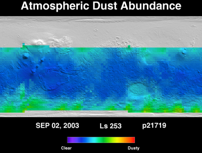 Orbit 21719 dust map