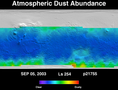 Orbit 21755 dust map