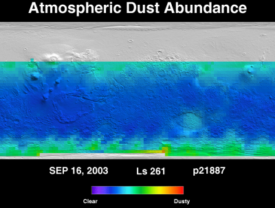 Orbit 21887 dust map
