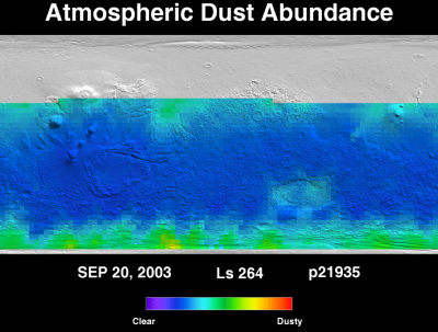 Orbit 21935 dust map
