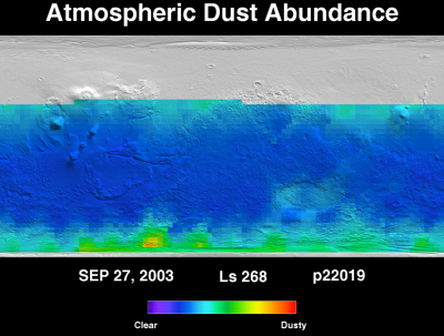 Orbit 22019 dust map