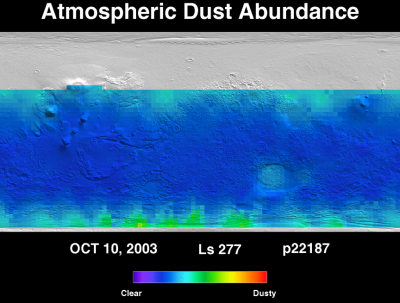 Orbit 22187dust map
