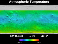 Orbit 22187atmospheric temperature map