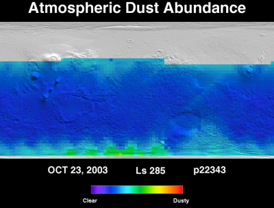 Orbit 22343dust map