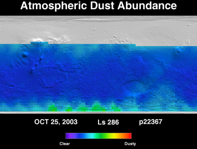 Orbit 22367dust map