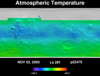 Orbit 22475atmospheric temperature map