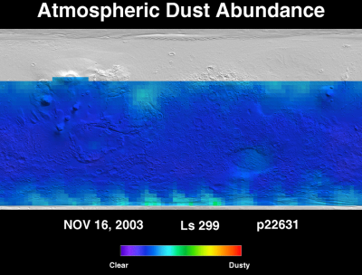 Orbit 22631dust map