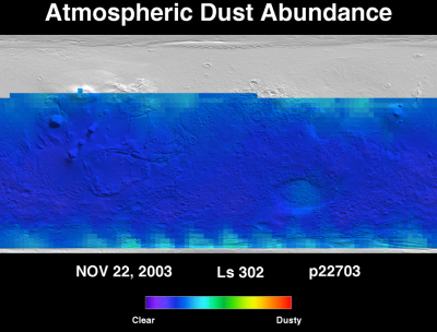 Orbit 22703dust map