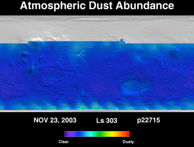 Orbit 22715dust map