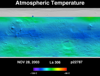Orbit 22787atmospheric temperature map