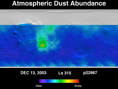 Orbit 22967dust map