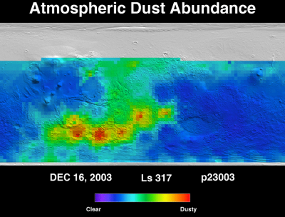 Orbit 23003dust map