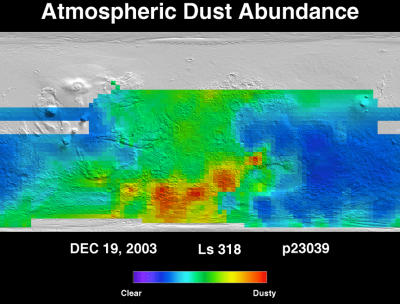 Orbit 23039dust map
