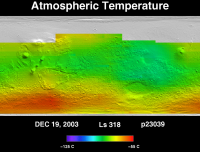 Orbit 23039atmospheric temperature map