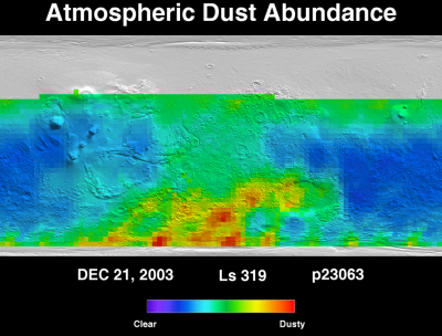 Orbit 23063dust map