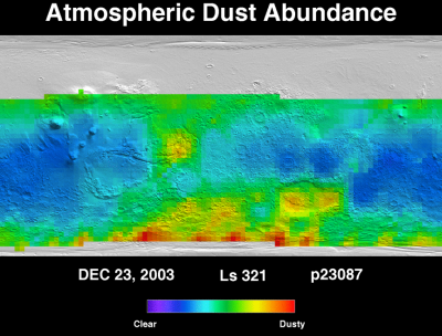 Orbit 23087dust map