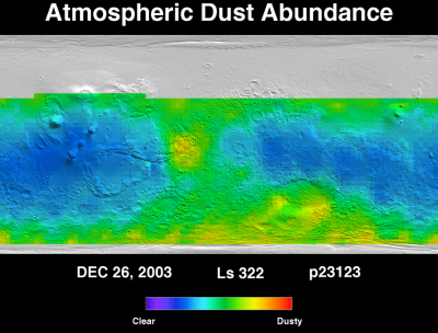 Orbit 23123dust map